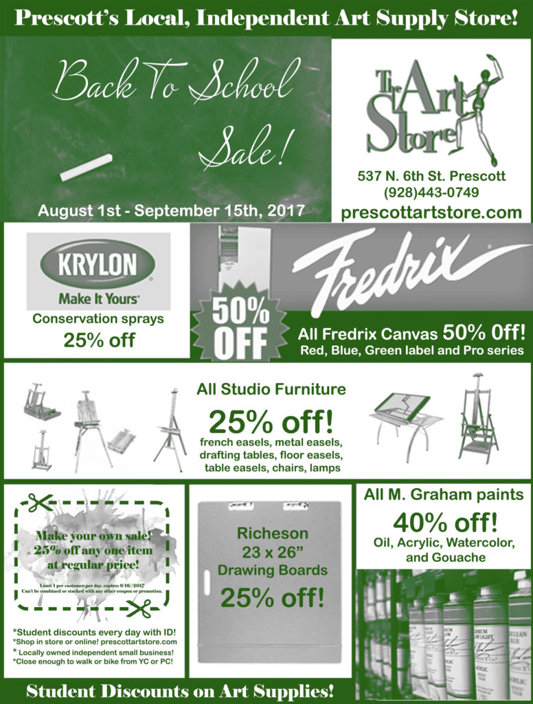 Art supplies coupons